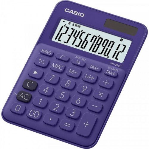 Микрокалькулятор.Casio MS-20UC-PL-S-EC.фиол  